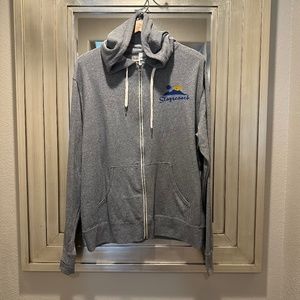 Stagecoach Music Festival Grey Zip Up Hoodie